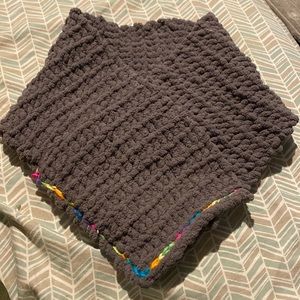 Hand made knitted scarf